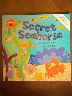 Secret Seahorse Children's Picture Book -  Interactive, Rhyming, Hide & Seek